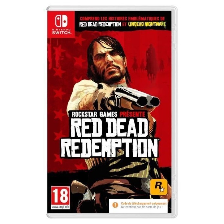 Red Dead Redemption - Jeu Nintendo Switch - Code in a box