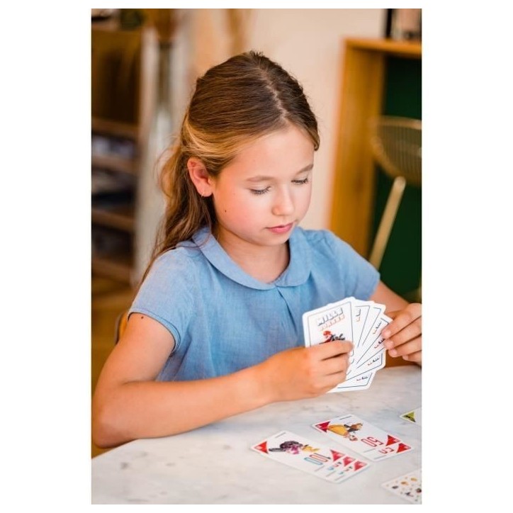 MILLE BORNES MARIO KART 2023 - Jeu de cartes - DUJARDIN - Parcourez les 1000 Bornes aux côtés de Mario et ses amis!