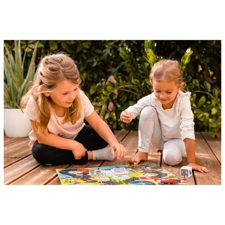 MILLE BORNES PAT PATROUILLE - Jeu de société - DUJARDIN - La Pat' Patrouille sauve la Grande Vallée dans ce jeu collaboratif