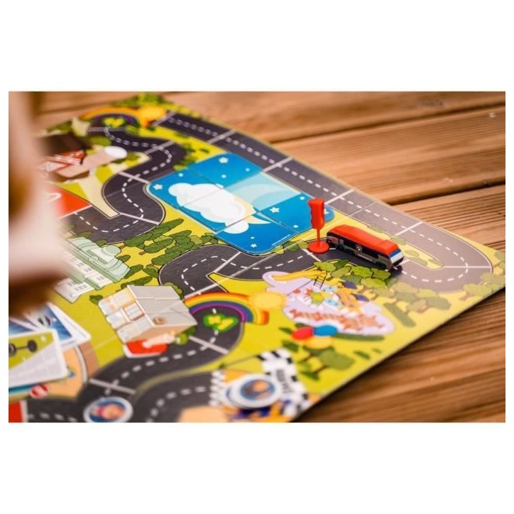 MILLE BORNES PAT PATROUILLE - Jeu de société - DUJARDIN - La Pat' Patrouille sauve la Grande Vallée dans ce jeu collaboratif