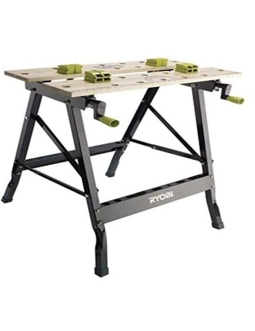 Etabli pliable RYOBI - Table en bambou - Charge 100 kg
