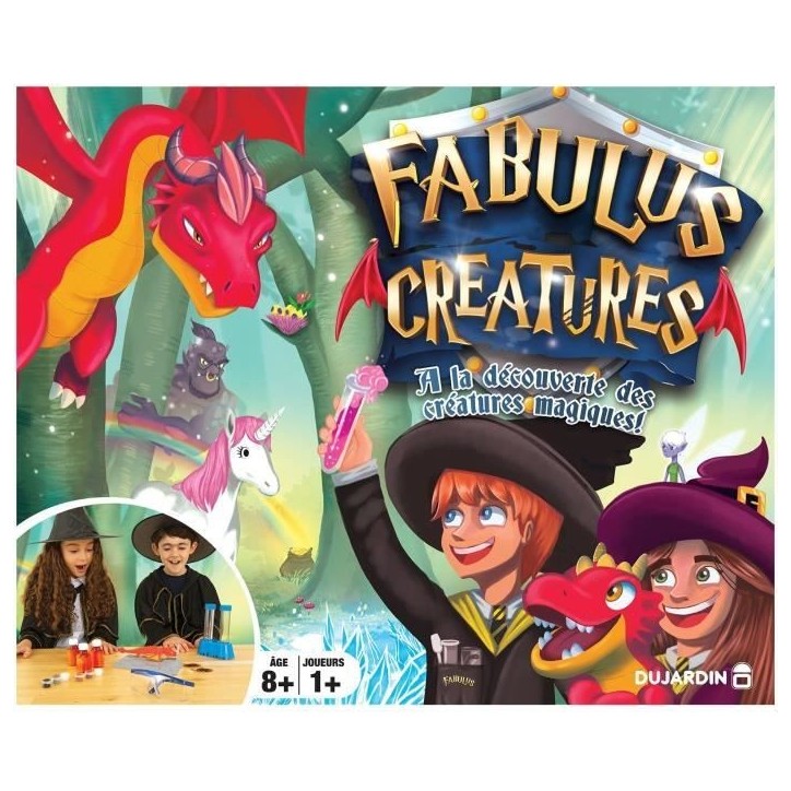 Fabulus Creatures - Jeu de société - DUJARDIN - Des 8 ans Fabulus Creatures - Jeu de société - DUJARDIN - Des 8 ans