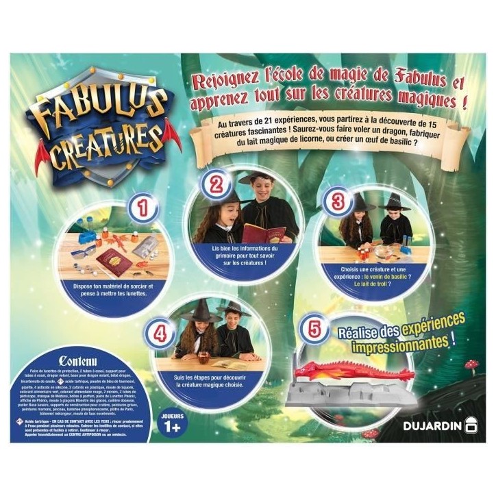 Fabulus Creatures - Jeu de société - DUJARDIN - Des 8 ans Fabulus Creatures - Jeu de société - DUJARDIN - Des 8 ans
