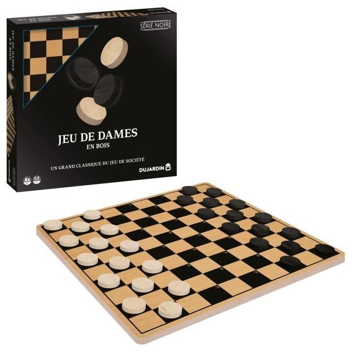 Série Noire - Dames Plateau - Jeu de société - DUJARDIN - Des 7 ans