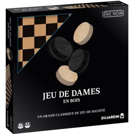 Série Noire - Dames Plateau - Jeu de société - DUJARDIN - Des 7 ans
