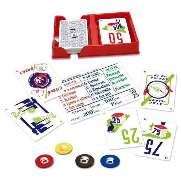 Mille bornes Prestige - Jeu de société - DUJARDIN - Des 6 ans