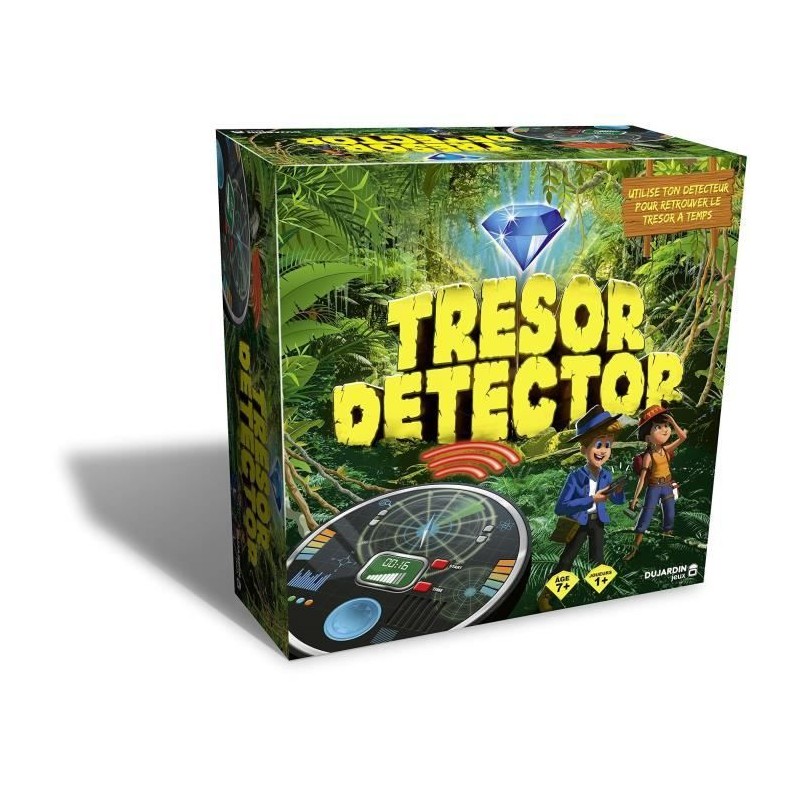 TRÉSOR DETECTOR - Jeu de société - DUJARDIN - Partez a la recherche