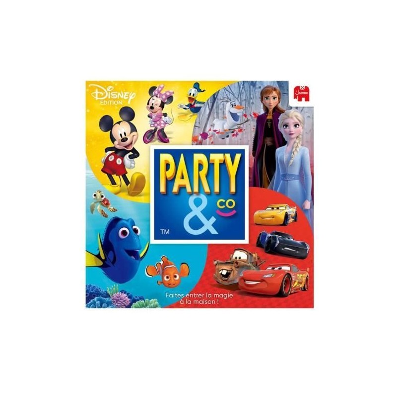 PARTY & CO Disney - Jeu de société - DUJARDIN - Défis autour de l'u PARTY & CO Disney - Jeu de société - DUJARDIN - Défis autour de l'u