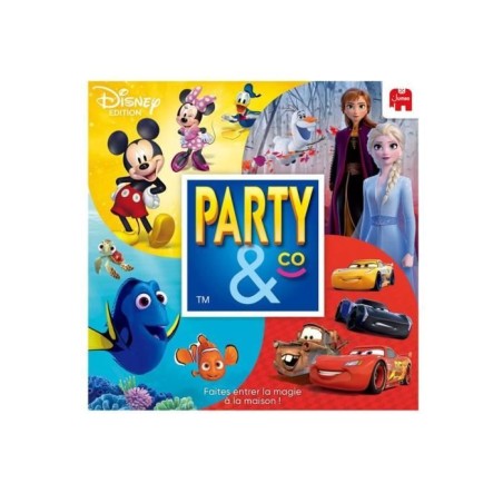 PARTY & CO Disney - Jeu de société - DUJARDIN - Défis autour de l'u