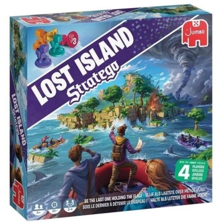 STRATEGO LOST ISLAND - Jeu de stratégie - DUJARDIN - Trouvez le drape