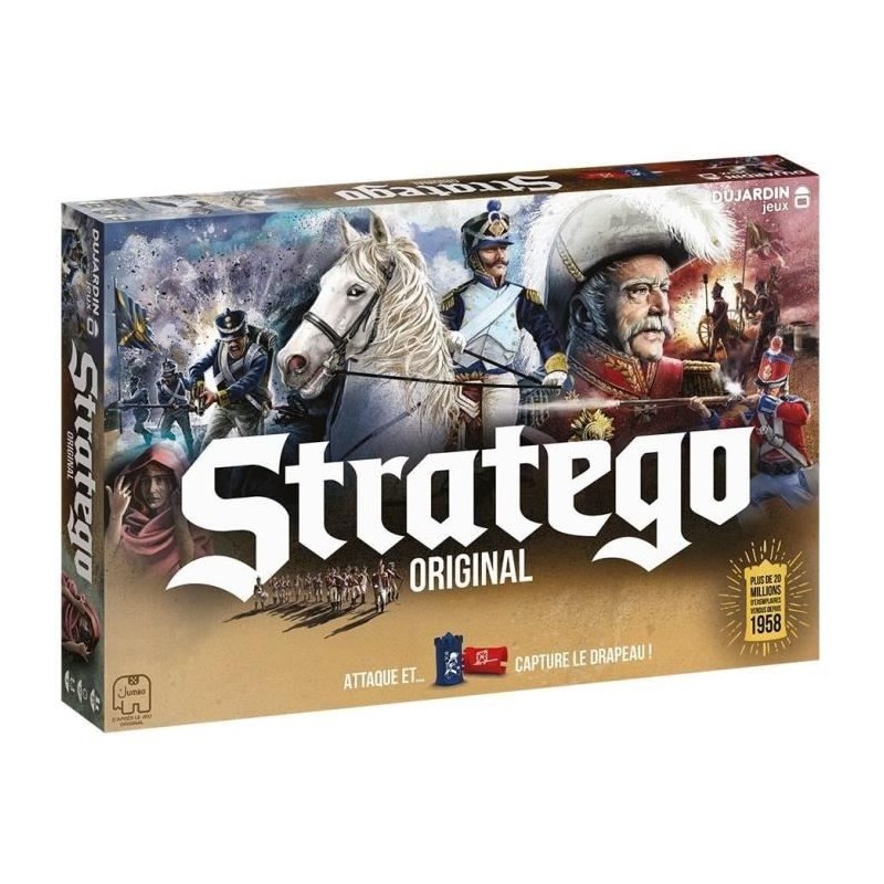 Stratego Original - Jeu de société - DUJARDIN - Lancez l'offensive e Stratego Original - Jeu de société - DUJARDIN - Lancez l'offensive e