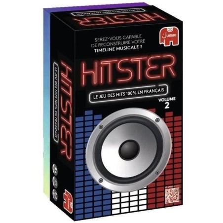 HITSTER 100% CHANSON FRANCAISE - Jeu de société - DUJARDIN - Plongez