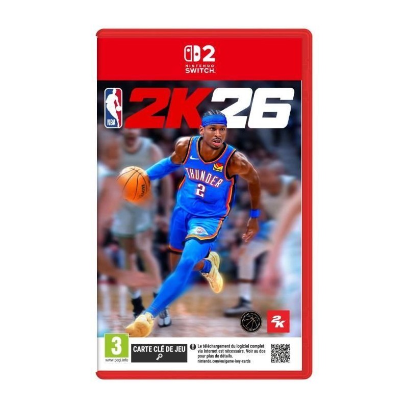 NBA 2K26 - Jeu Nintendo Switch 2 NBA 2K26 - Jeu Nintendo Switch 2