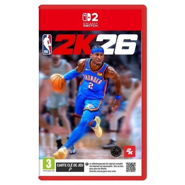 NBA 2K26 - Jeu Nintendo Switch 2 NBA 2K26 - Jeu Nintendo Switch 2