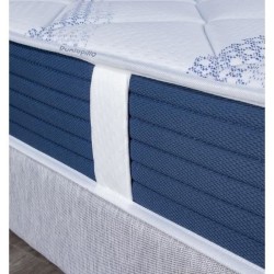 Ensemble matelas sommier 140x190 marque DUNLOPILLO - Hauteur 18 cm - M
