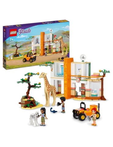 LEGO 41717 Friends Le Centre de Sauvetage de la Faune de Mia, Jouet Vétérinaire, avec Figurines d'Animaux de Safari, Enfants 7