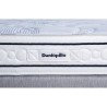 Ensemble matelas sommier 90x190 marque DUNLOPILLO - Hauteur 20 cm - Re