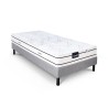 Ensemble matelas sommier 90x200 marque DUNLOPILLO - Hauteur 20 cm - Re