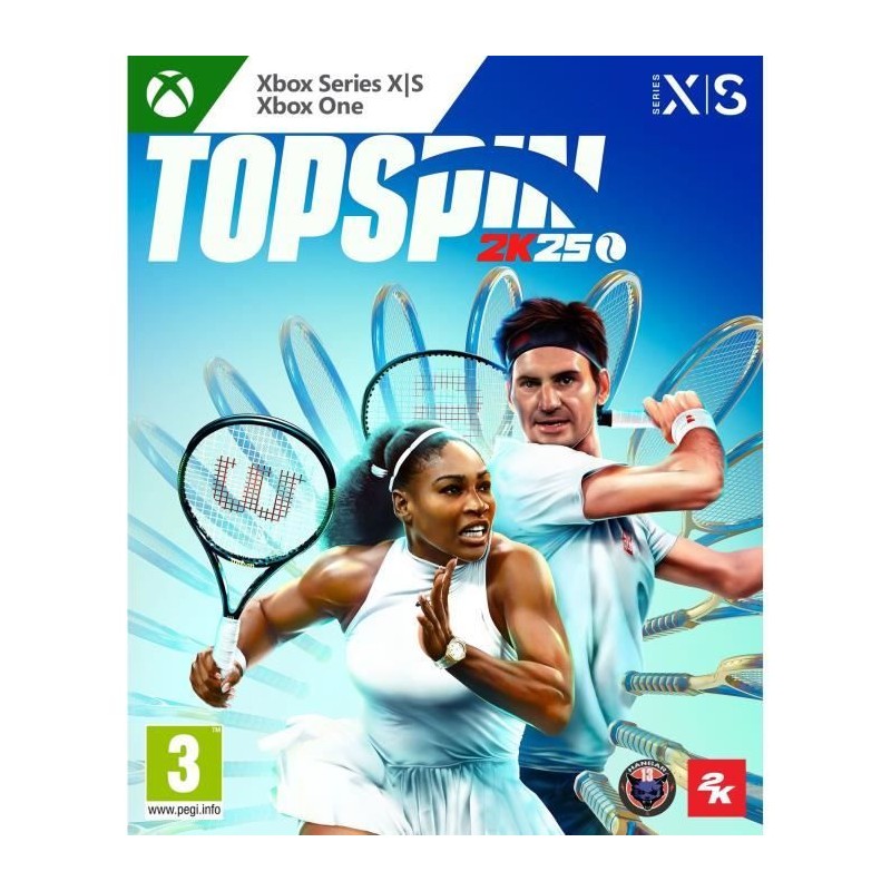 TopSpin 2K25 - Jeu Xbox Series X et Xbox One - Edition Standard TopSpin 2K25 - Jeu Xbox Series X et Xbox One - Edition Standard