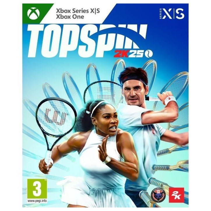 TopSpin 2K25 - Jeu Xbox Series X et Xbox One - Edition Standard TopSpin 2K25 - Jeu Xbox Series X et Xbox One - Edition Standard