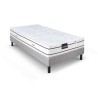 Ensemble matelas sommier 90x200 marque DUNLOPILLO Hauteur 21 cm - Late
