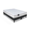 Ensemble matelas sommier 160x200 (2x80)marque DUNLOPILLO Hauteur 21 cm