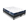 Ensemble matelas sommier 160x200 (2x80) marque DUNLOPILLO - Hauteur 18