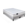 Ensemble matelas sommier 160x200 (2x80)marque DUNLOPILLO Hauteur 21 cm