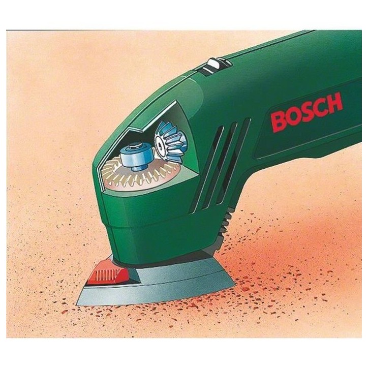 Ponceuse Delta Bosch - PDA 180 (Livré avec : 3 feuilles abrasives) Ponceuse Delta Bosch - PDA 180 (Livré avec : 3 feuilles abrasives)