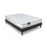 Ensemble matelas sommier 160x200 marque DUNLOPILLO Hauteur 21 cm- Late