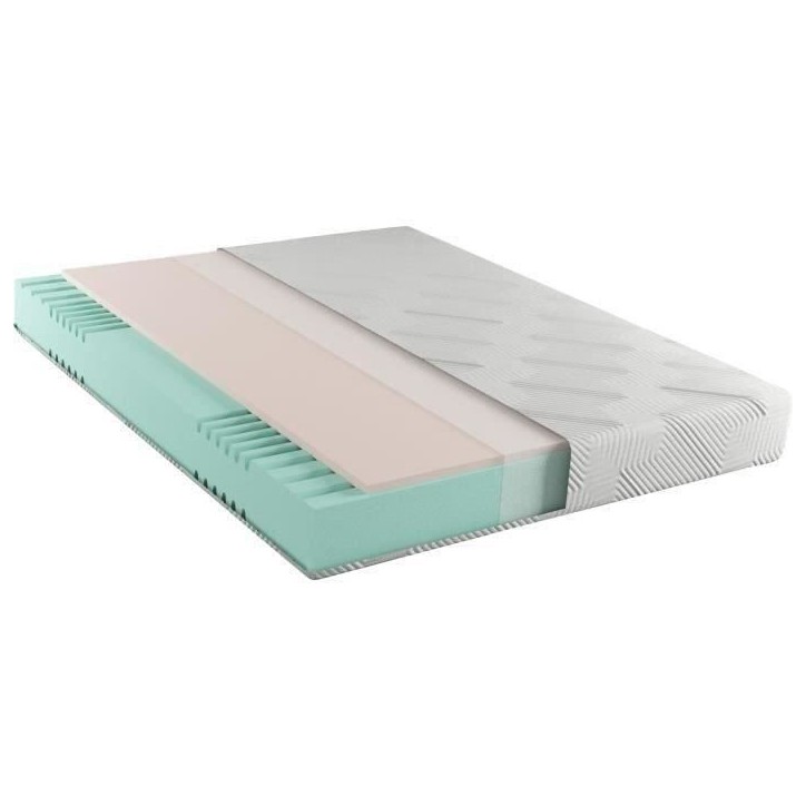 MODAMS Duo Memory 160 x 200 - Mousses PU et mémoire de forme 24 et 32 kg/m² - Indépendance - Déhoussable - Réversible - Ep. MODAMS Duo Memory 160 x 200 - Mousses PU et mémoire de forme 24 et 32 kg/m² - Indépendance - Déhoussable - Réversible - Ep.