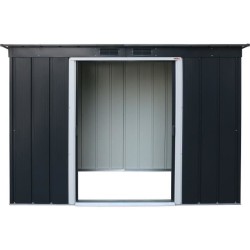 Abri de jardin - Métal - DURAMAX - 3,25 m² - 0,33 mm - Anthracite -