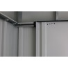 Abri de jardin - Métal - DURAMAX - 3,25 m² - 0,33 mm - Anthracite -
