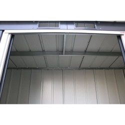 Abri de jardin - Métal - DURAMAX - 3,25 m² - 0,33 mm - Anthracite -