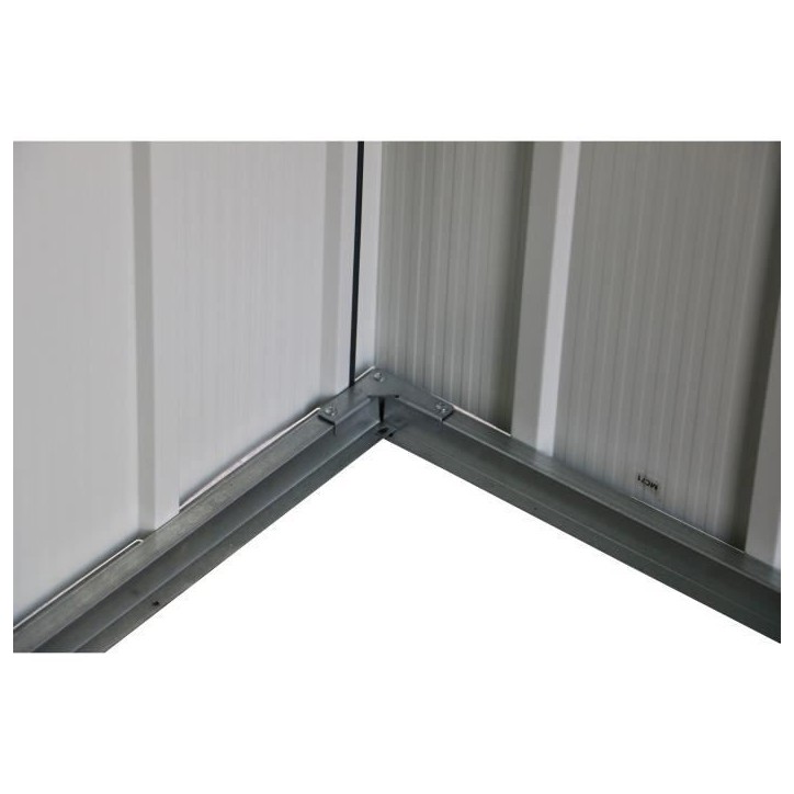 Abri de jardin - Métal - DURAMAX - 2,47 m² - 0,33 mm - Anthracite - DUECO64PR Abri de jardin - Métal - DURAMAX - 2,47 m² - 0,33 mm - Anthracite - DUECO64PR