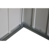 Abri de jardin - Métal - DURAMAX - 2,47 m² - 0,33 mm - Anthracite -