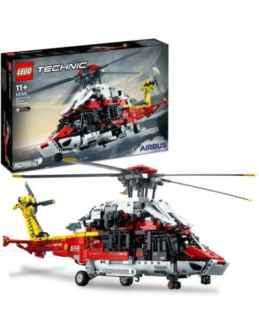 LEGO 42145 Technic L'Hélicoptere de Secours Airbus H175, Jouet Hélicoptere, Maquette Éducative, Modélisme, Enfants Des 11 An