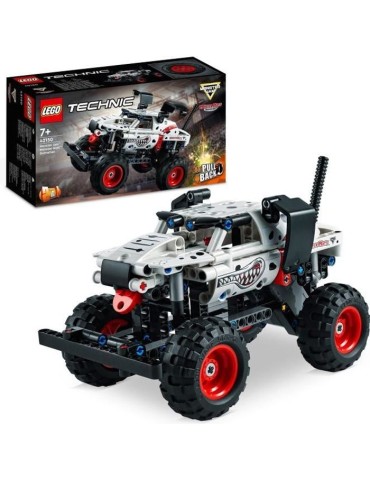LEGO Technic 42150 Monster Jam Monster Mutt Dalmatien, 2-en1, Monster Truck Jouet, Voiture