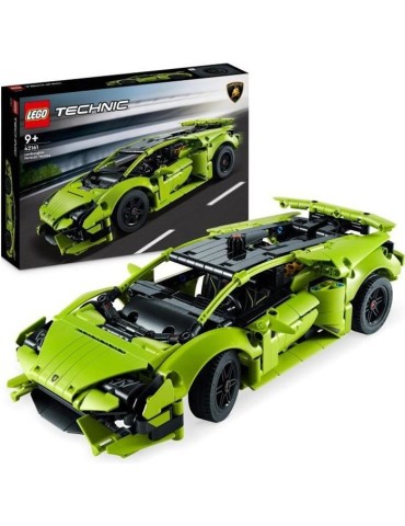 LEGO Technic 42161 Lamborghini Huracán Tecnica, Kit de Maquette de Voiture pour Enfants Fans de Sport Automobile