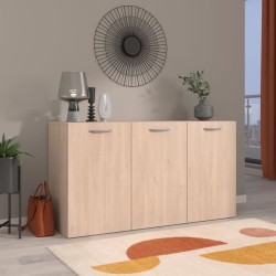 Buffet - EASY LIFE - 126 x 69,3 x 41,5 cm - Chene - 3 portes - PARISOT