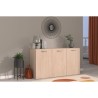Buffet - EASY LIFE - 126 x 69,3 x 41,5 cm - Chene - 3 portes - PARISOT
