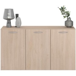 Buffet - EASY LIFE - 126 x 69,3 x 41,5 cm - Chene - 3 portes - PARISOT