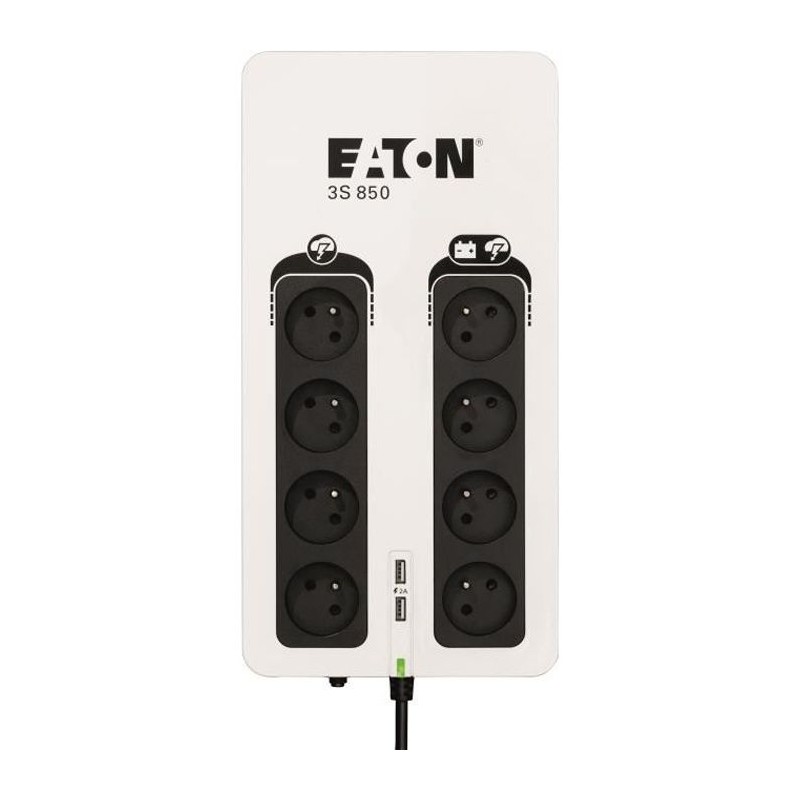 Onduleur Eaton ONDULEUR 8 PRISE 3S 850 Onduleur Eaton ONDULEUR 8 PRISE 3S 850