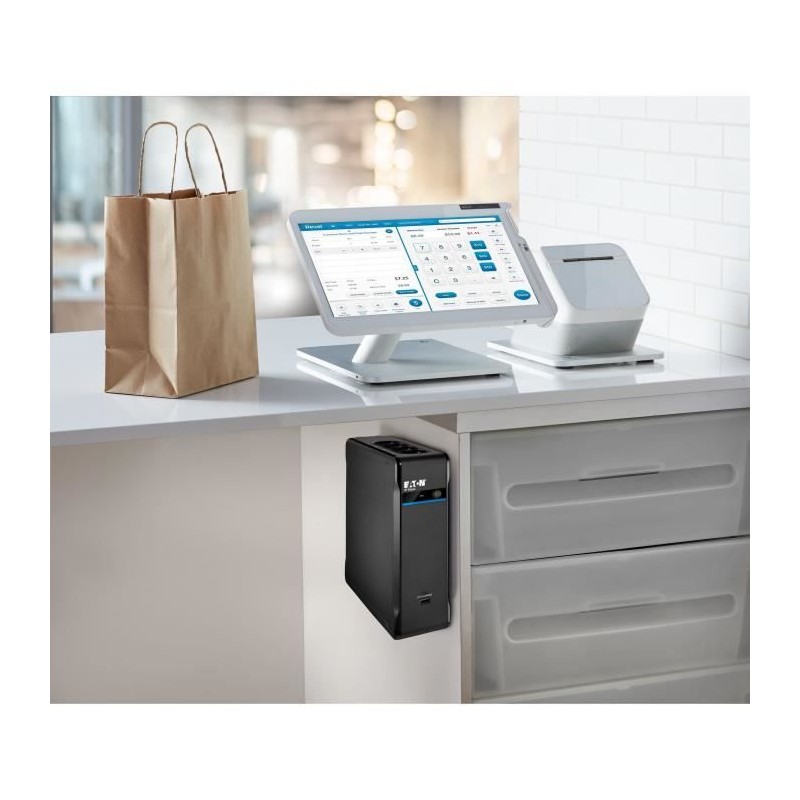 Onduleur - EATON - 3P Ellipse 3P1700UD - Pour PC pro ou terminal point Onduleur - EATON - 3P Ellipse 3P1700UD - Pour PC pro ou terminal point