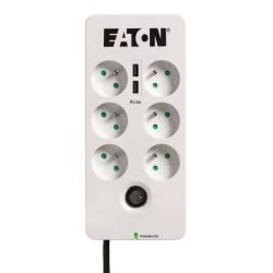 Multiprise/Parafoudre - EATON Protection Box 6 Tel USB FR - PB6TUF - 6
