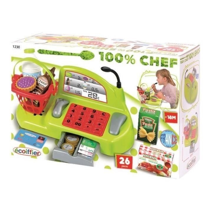 ECOIFFIER CHEF Caisse Enregistreuse ECOIFFIER CHEF Caisse Enregistreuse