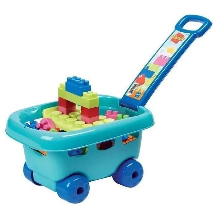 Chariot garni 30 pieces - Ecoiffier - Abrick - Multicolore - Origine France Garantie Chariot garni 30 pieces - Ecoiffier - Abrick - Multicolore - Origine France Garantie