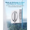 ECOVACS WINBOT W2 OMNI Robot Nettoyeur de vitres avec Station Multifon