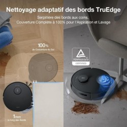 ECOVACS T30S Pro Omni Aspirateur Robot Laveur avec Station - 11000Pa -
