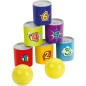 Jeu d'adresse - ECOIFFIER - Pack 3 Sports - Chamboule tout, Jeu de croix, Lance-balles Jeu d'adresse - ECOIFFIER - Pack 3 Sports - Chamboule tout, Jeu de croix, Lance-balles
